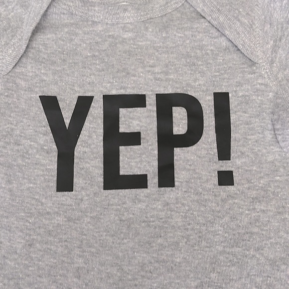 Siblings T-shirt & Infant onesie ~ Gray~ 5T and 6 months  ~ Unisex - Picture 9 of 11